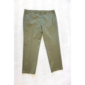 Brooklyn Britches Men's Dress Pants Bullock & Jones Size 42 Cotton blend Green